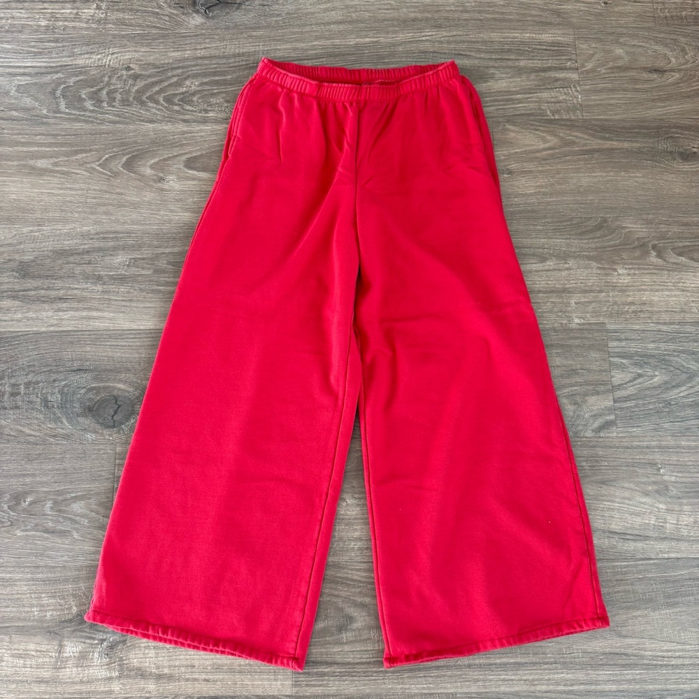 GAP VintageSoft Baggy Wide-Leg Sweatpants - Size Medium